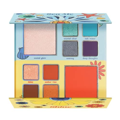KARA BEAUTY SEA ME SHINE 3-in-1 Eyeshadow Highlight & Blush Palette