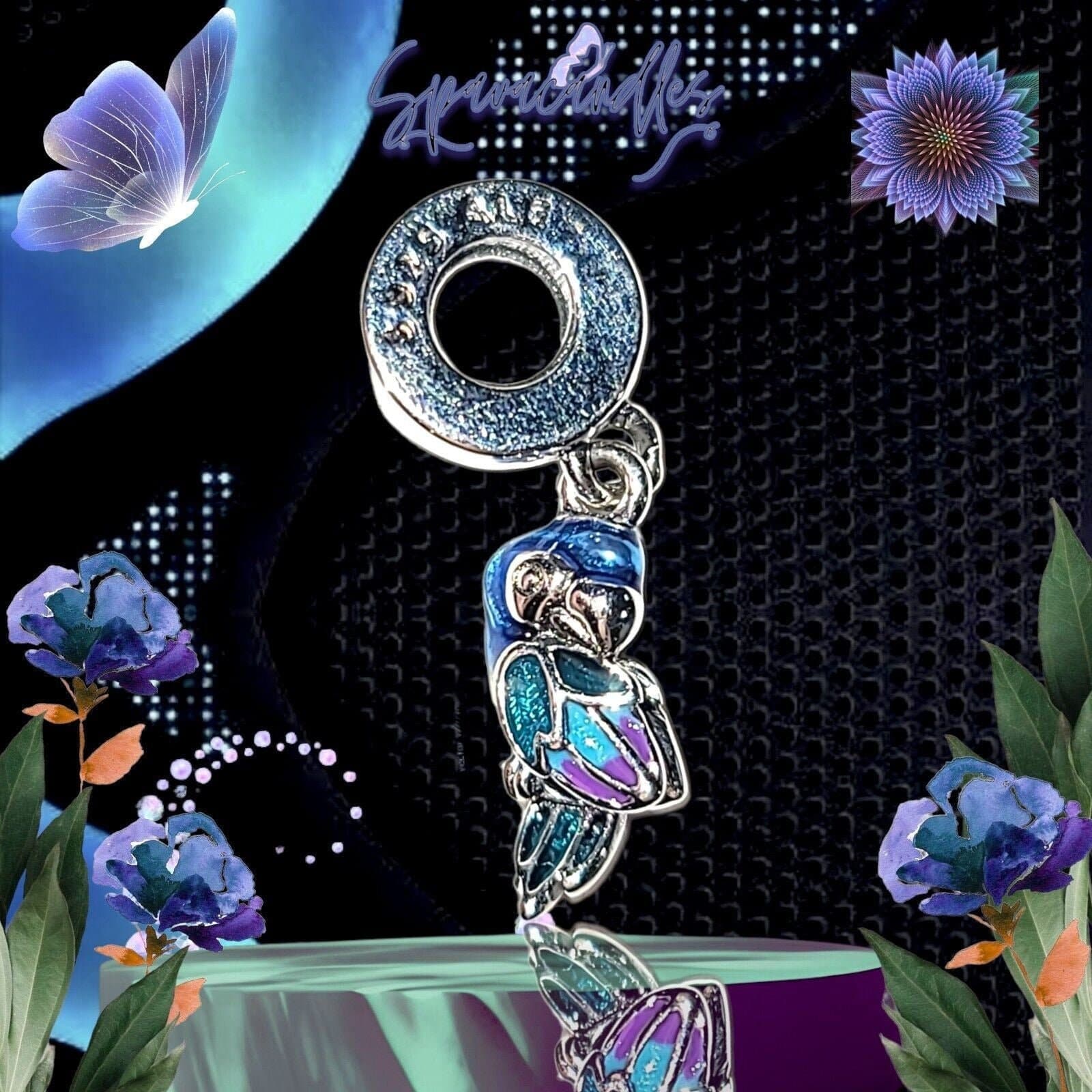 Pandora 925 Jungle Paradise Parrot Charm Pendant 791679c01 Us Seller