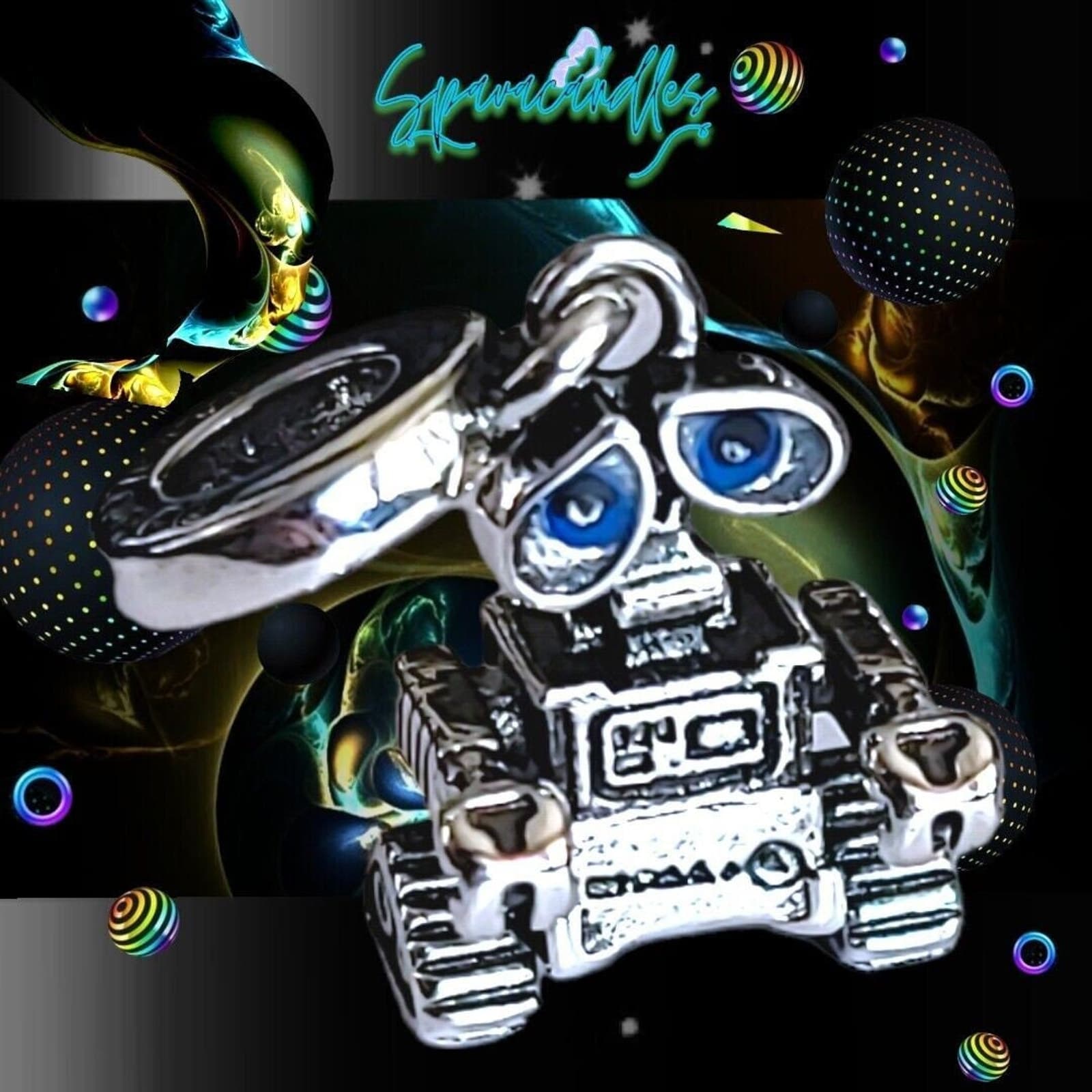 Pandora 925 Ale Wall-E Robot Charm 792030c01 Us Seller