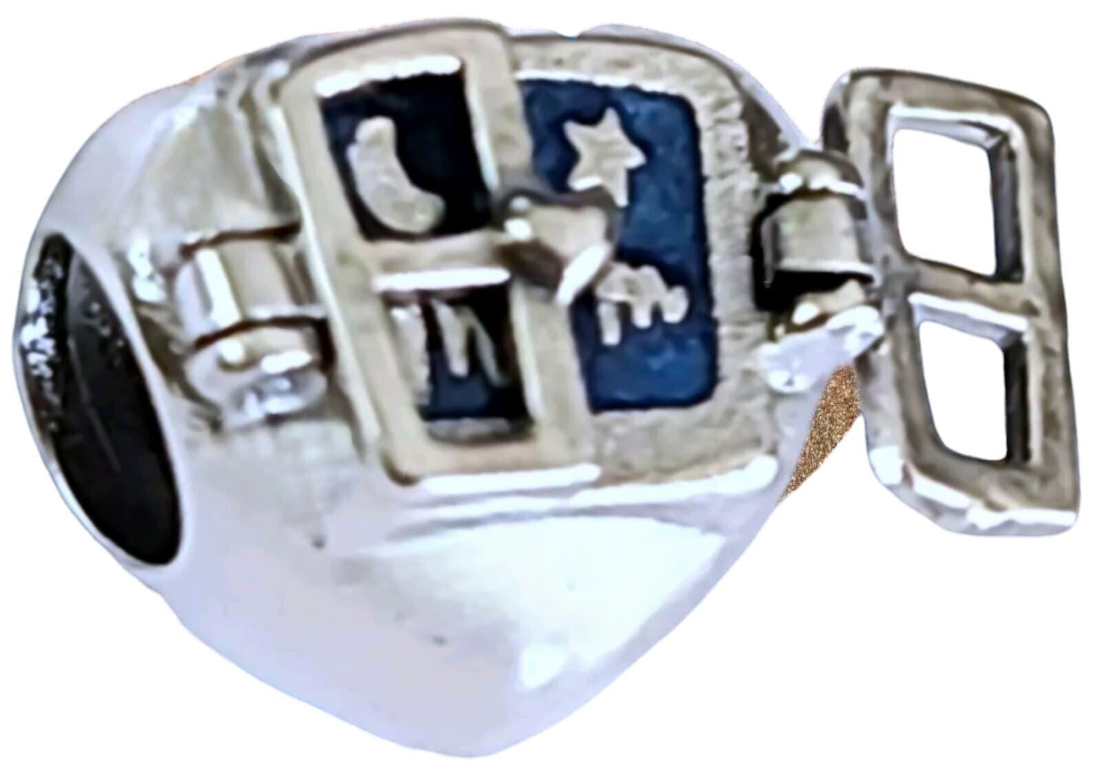 PANDORA 925 Ale Window Heart Thanks Mom Charm Pendant 798006EN63 US SELLER