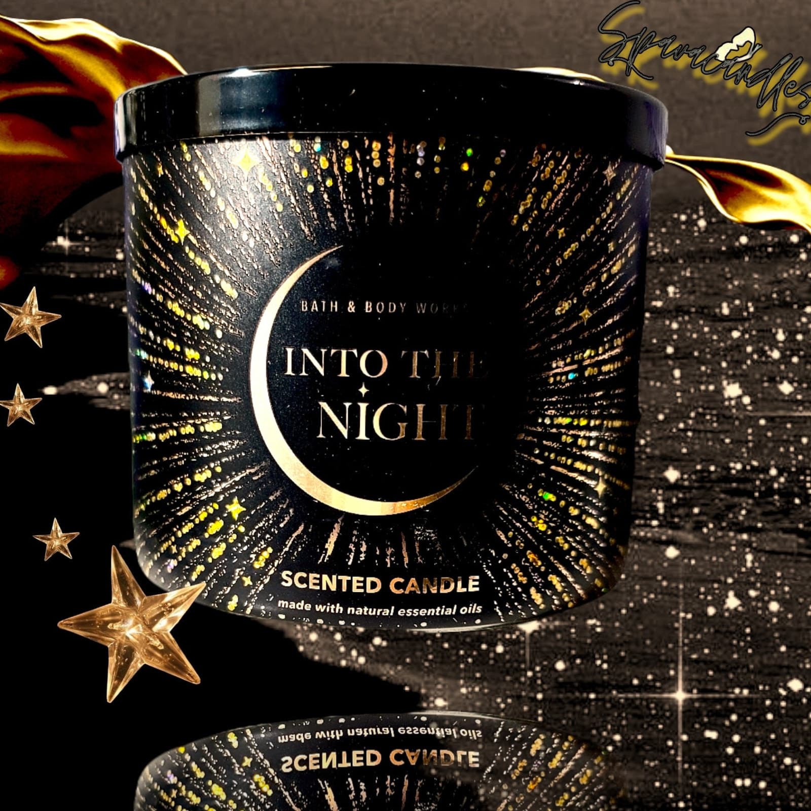 Bath & Body Works Into the Night 3 Wick Candle 2022