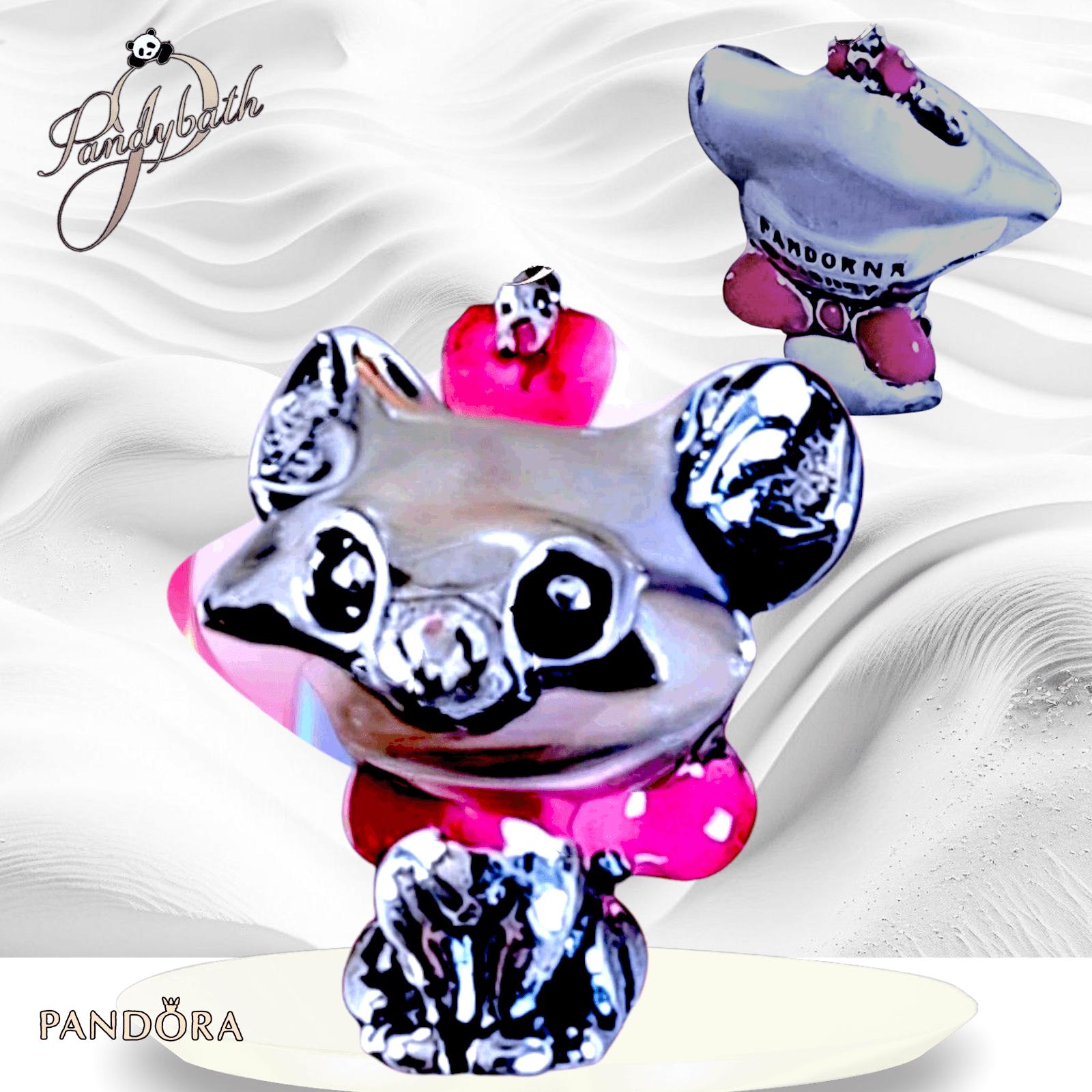 Pandora Disney The Aristocats Marie Charm 798848C01 US SELLER