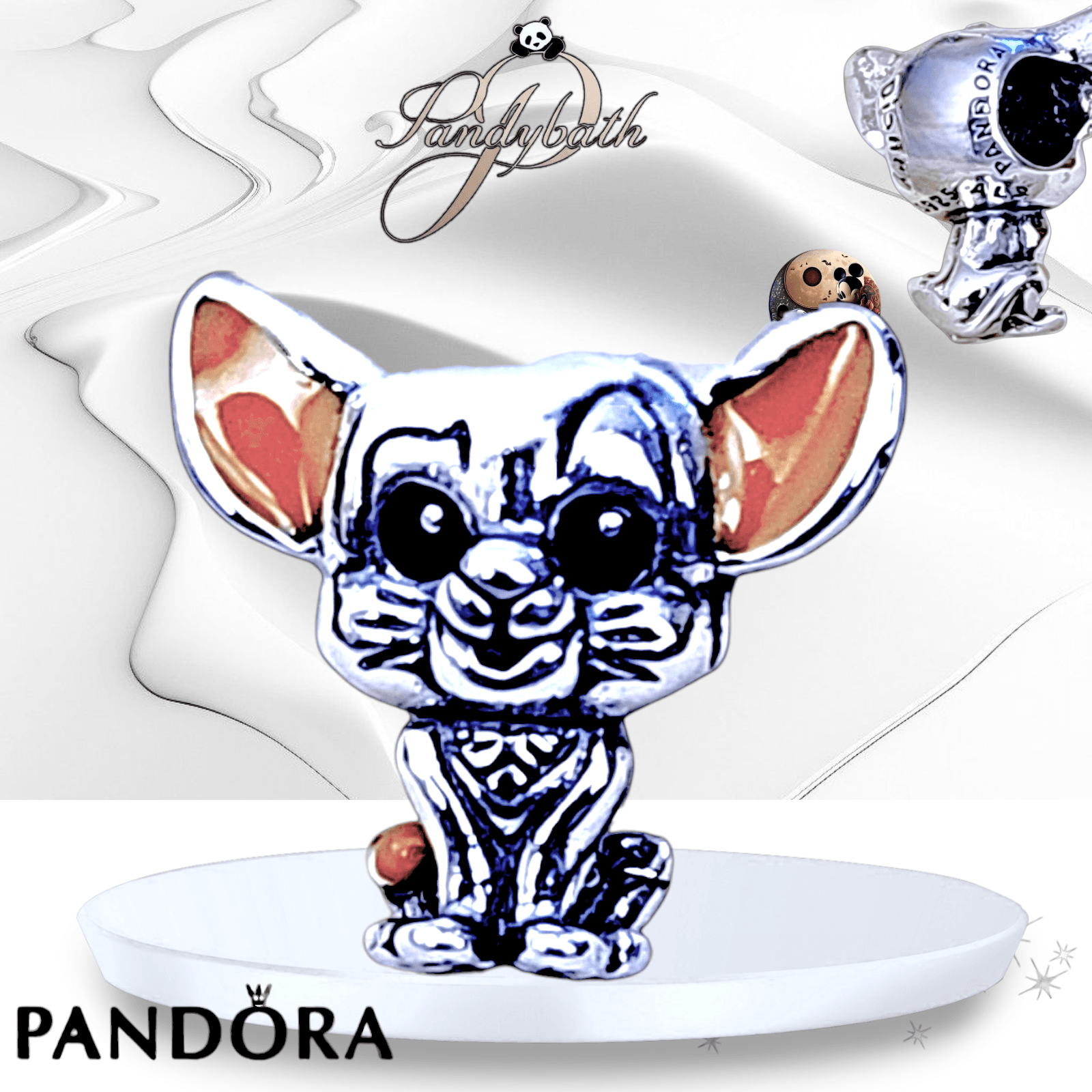 Pandora Charm, Young Cub Simba, #799398C01 US SELLER