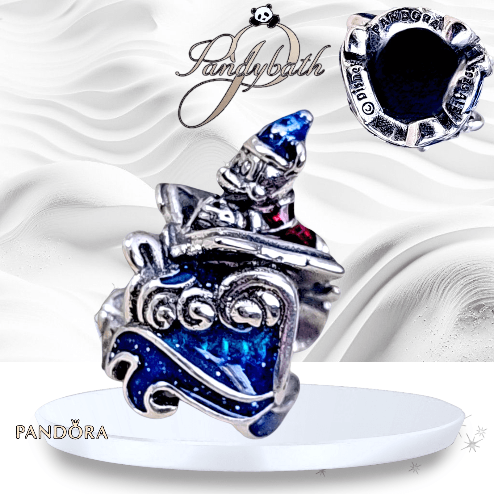 Pandora 2024 Disney Exclusive Fantasia Sorcerer Mickey Mouse Wave US SELLER