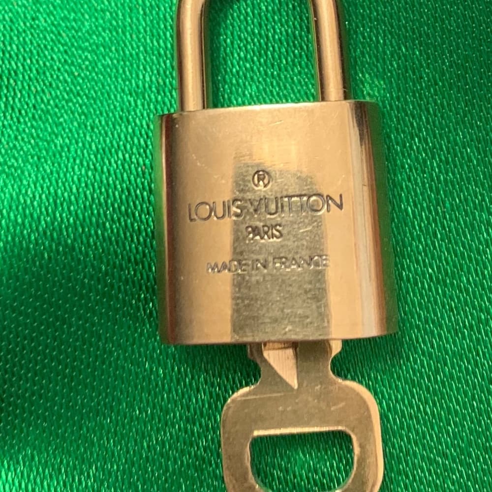 Louis Vuitton Gold Padlock Charm