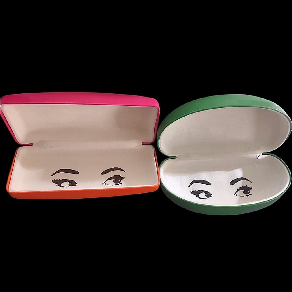 kate spade Pink and Green Eyeglass Cases (Set of 2)