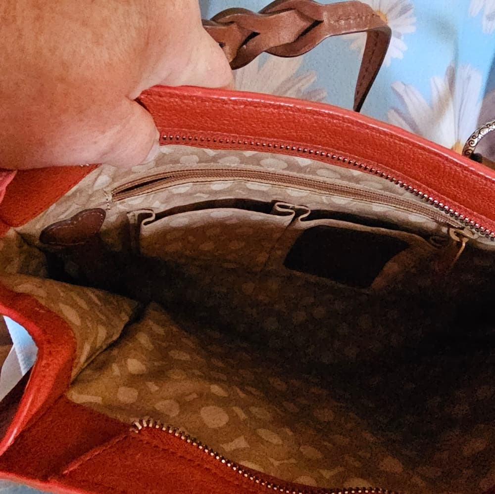 Burnt Orange Brighton Purse