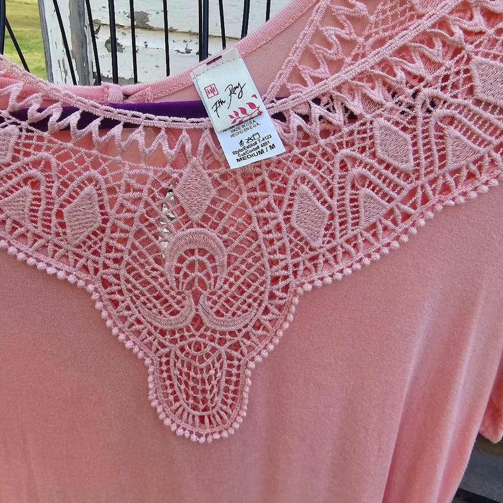Cute Comfy Lace top Blouse