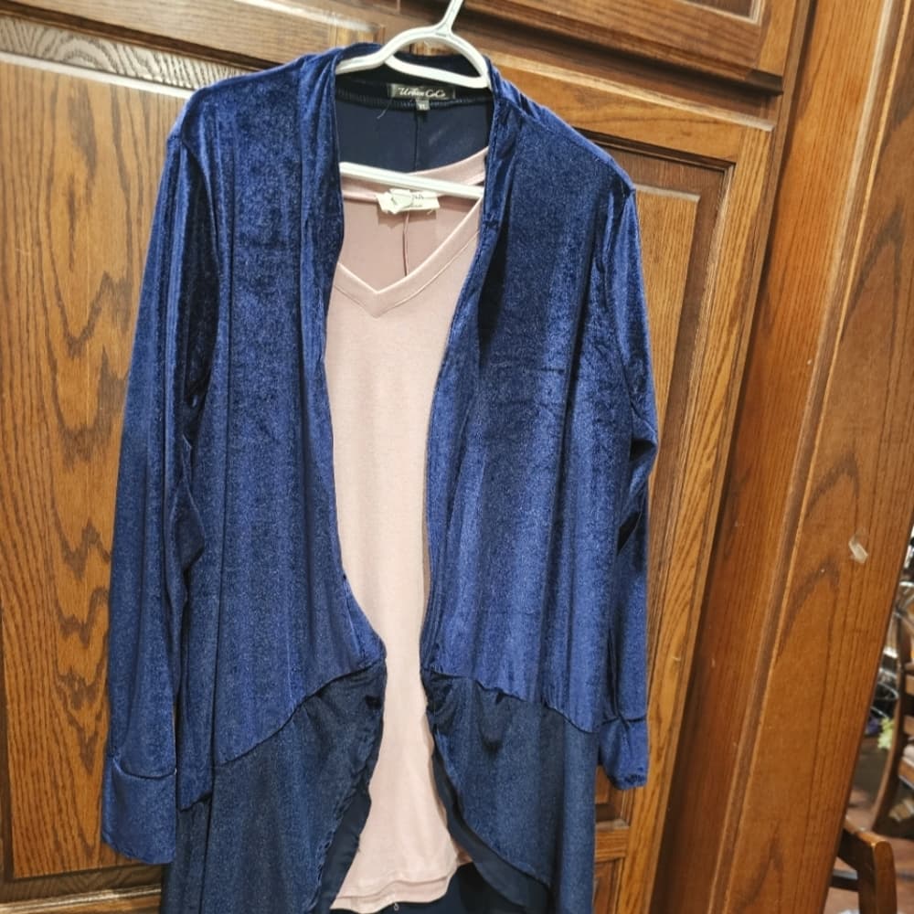 Velvet Long Jacket