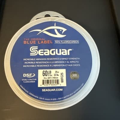 Seaguar Blue Label Fluorocarbon 60lb 25yd