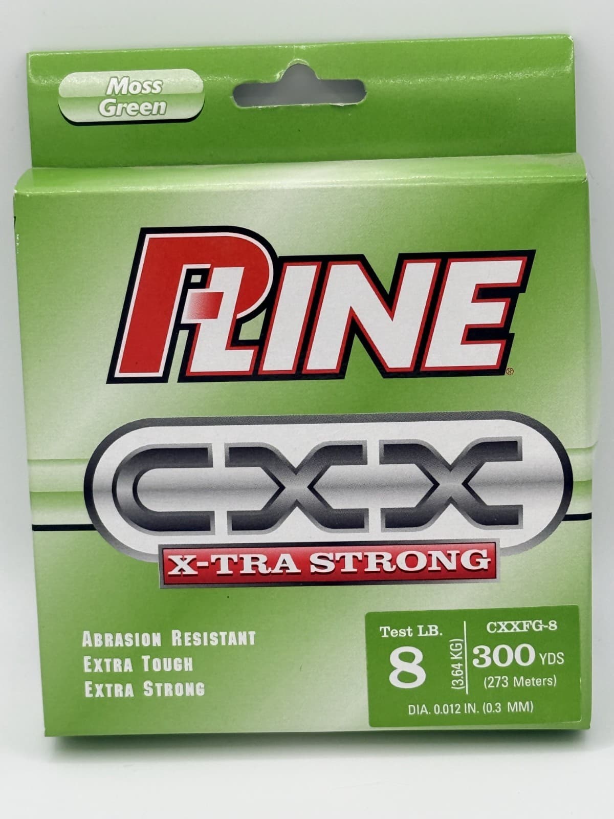 P-Line CXX X-TRA STRONG | Monofilament Line | Moss Green