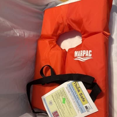 MarPac Near-Shore Type II (PFD) Life Vest - Orange 90lb Plus