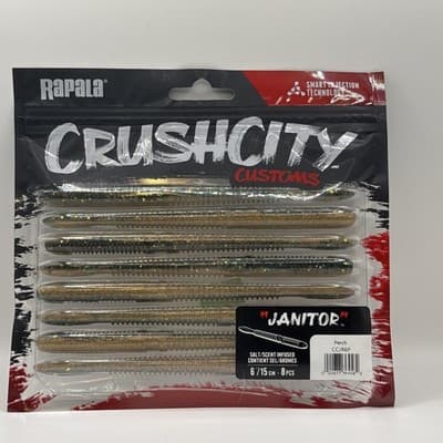 Rapala Crush City Janitor 6" Perch 8ct