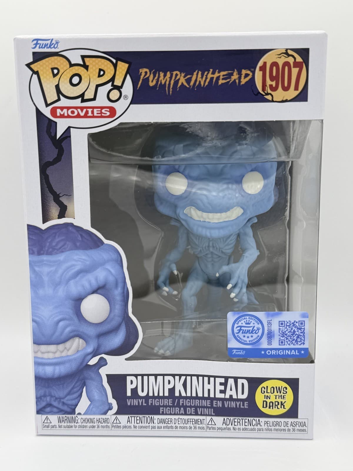 Funko Pop! Movies 1907 Pumpkinhead GITD Vinyl Figure EE Exclusive