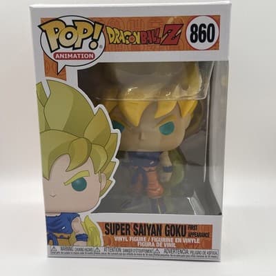 Funko Pop! Vinyl: Dragon Ball - Super Saiyan Goku (First Appearance) #860