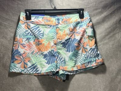 NWT Roxy Stretch Board Shorts Tropic Multi Color Size Large