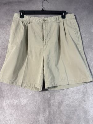 Tommy Hilfiger Men’s Pleated Chino Golf Shorts Size 38 Classic Fit