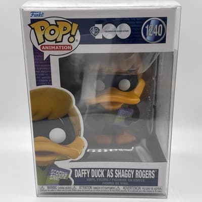 Funko Pop! Vinyl: Daffy Duck As Shaggy Rogers #1240 W/ Cover