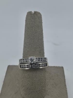 Lady's Diamond Wedding Band 19 Diamonds 2.30 Carat T.W. 14K White Go (GJE003766)