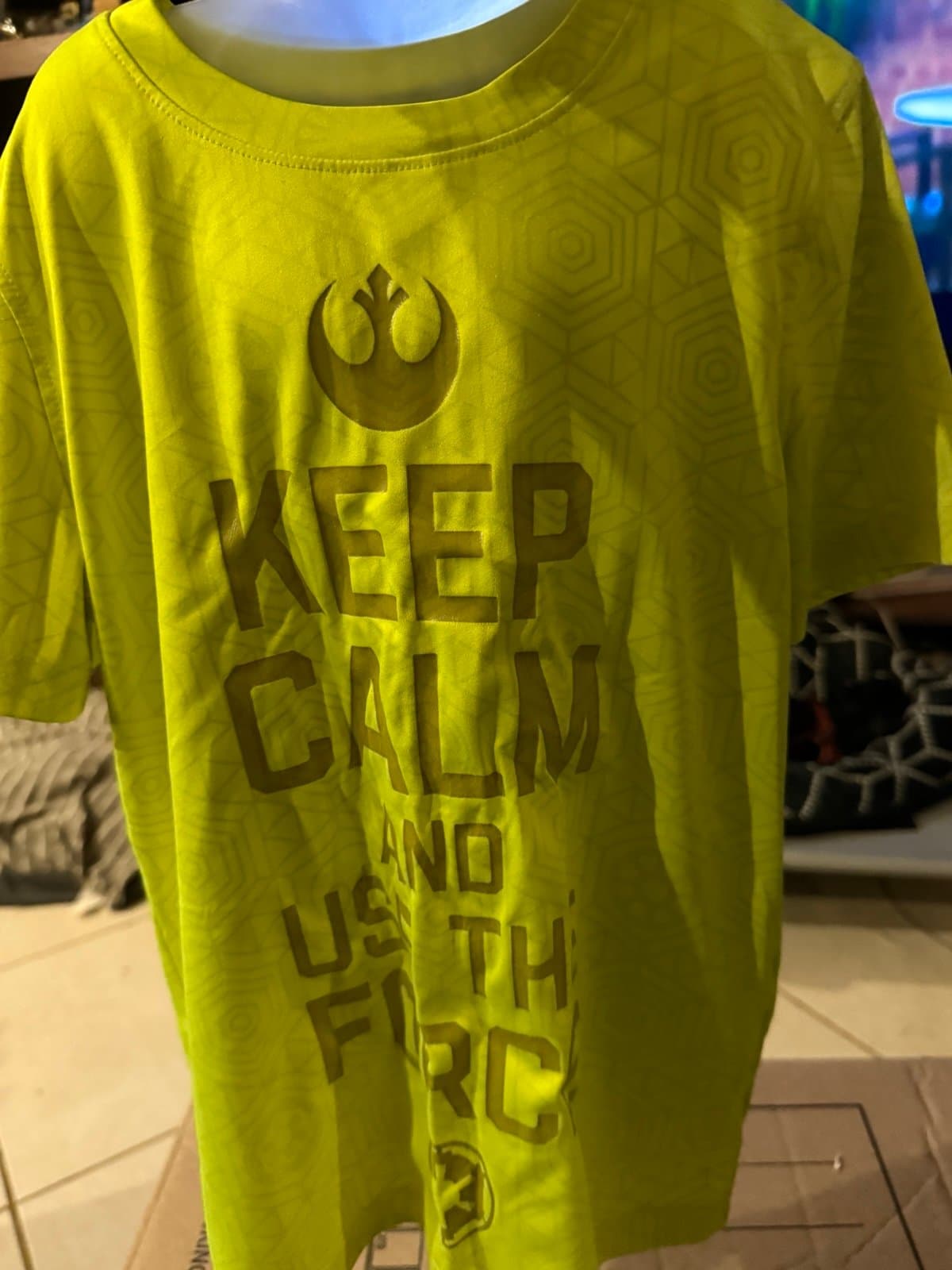 Star Wars Keep Calm Use The Force T-Shirt Size 7 Kohl's