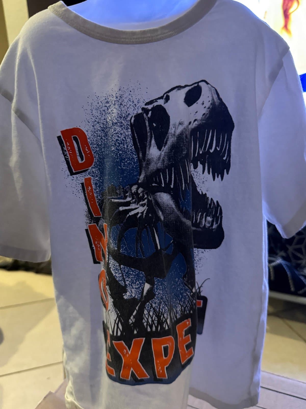 The Children's Place Dino Expert T-Shirt M 7/8