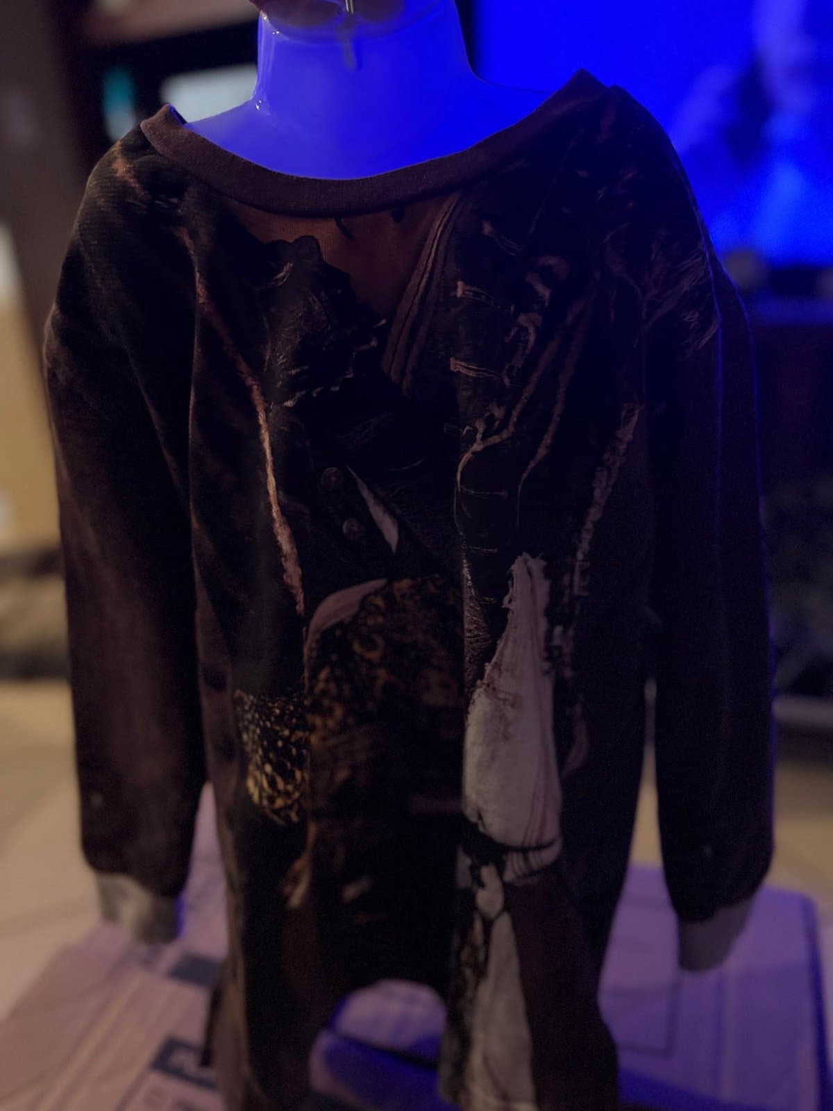 Disney Unique Graphic Print Long Sleeve Top