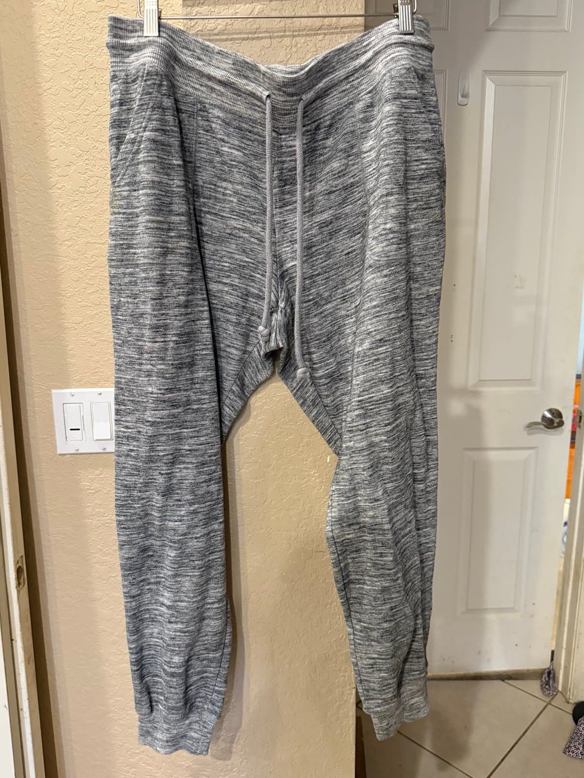 Mossimo Supply Co. Grey Marled Sweatpants Joggers XXL