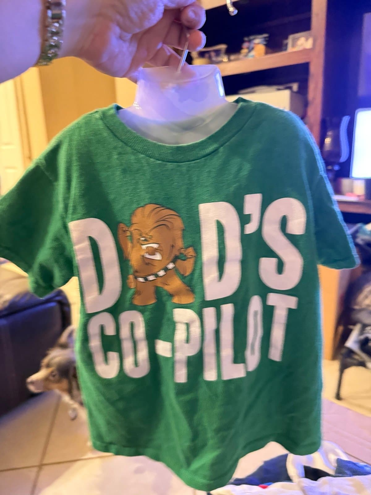 Star Wars Dad's Co-Pilot Chewbacca T-Shirt 4T