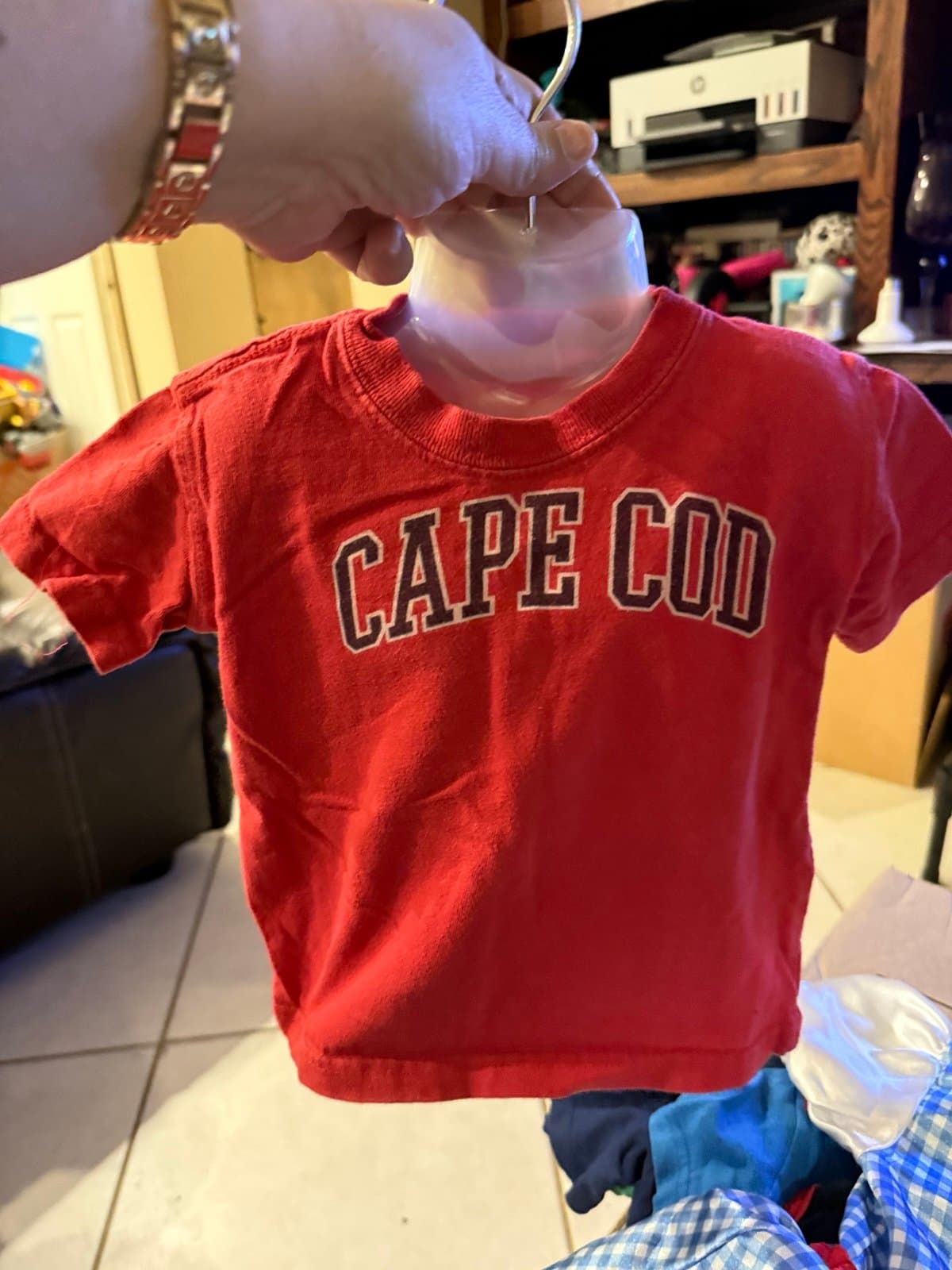 Cuffy's of Cape Cod Red T-Shirt 12 Months