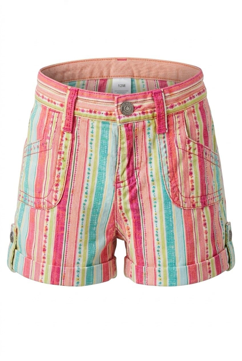 Sonon baby shorts 12M colorful stripes
