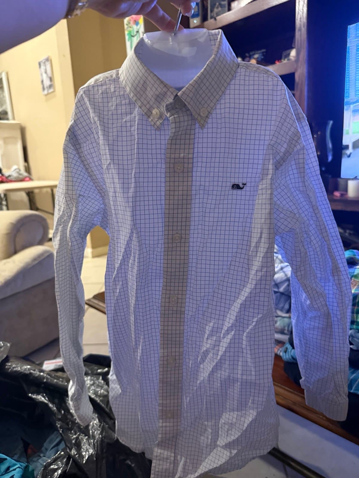 Vineyard Vines Whale Shirt size 7