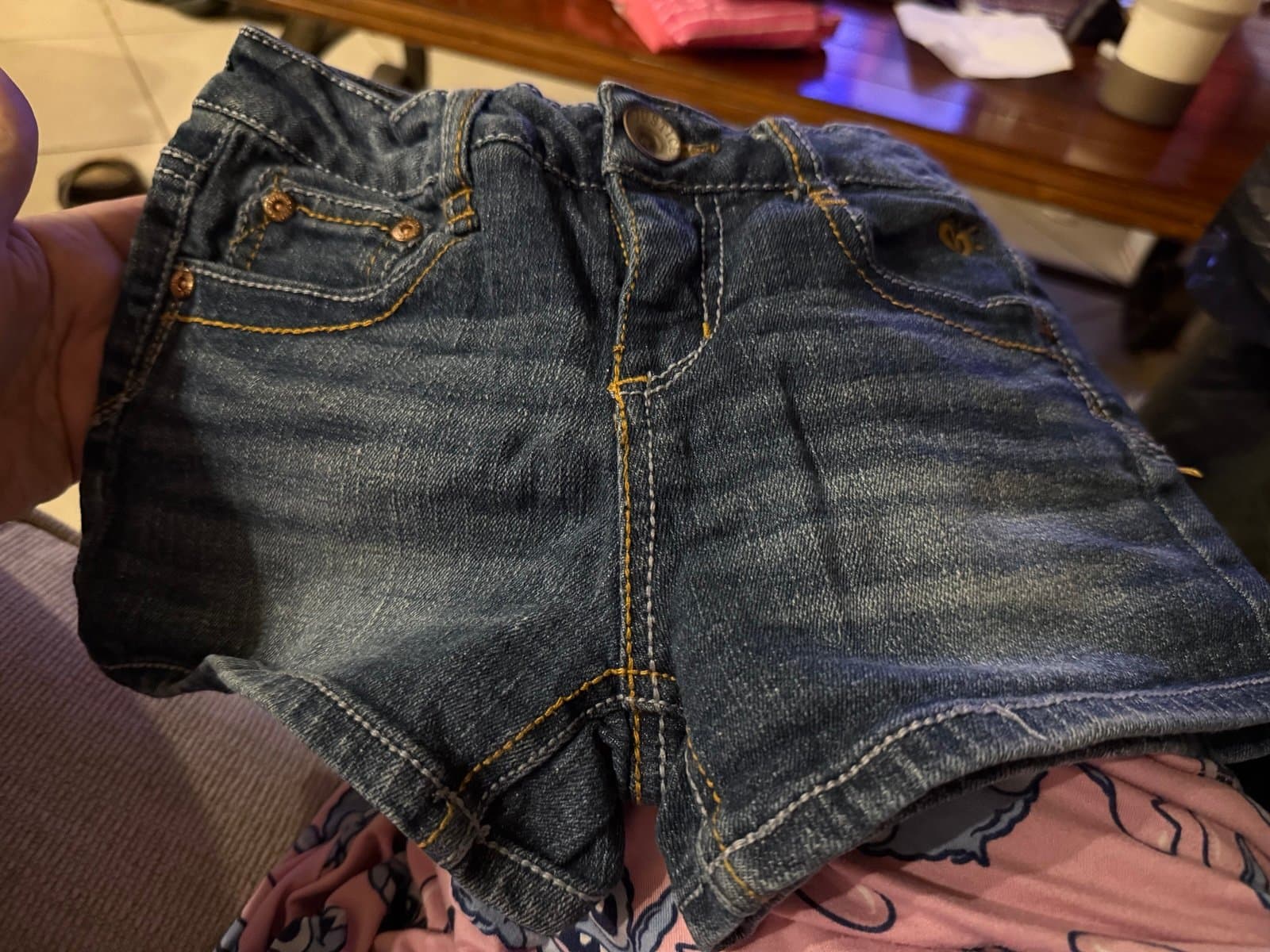 Justice Jeans denim shorts 10R