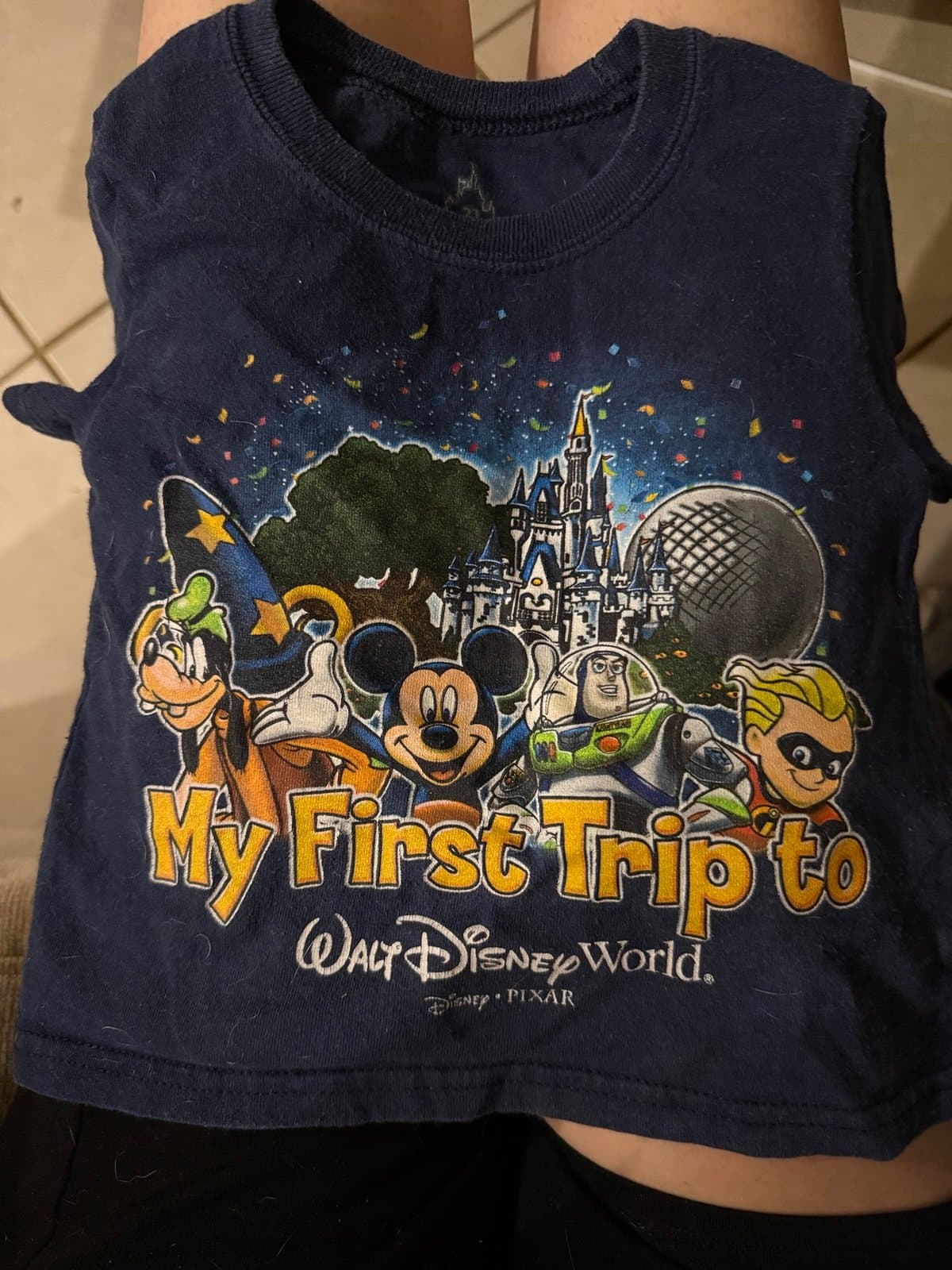 Hanes Disney My First Trip Walt Disney World T-Shirt Size 2T