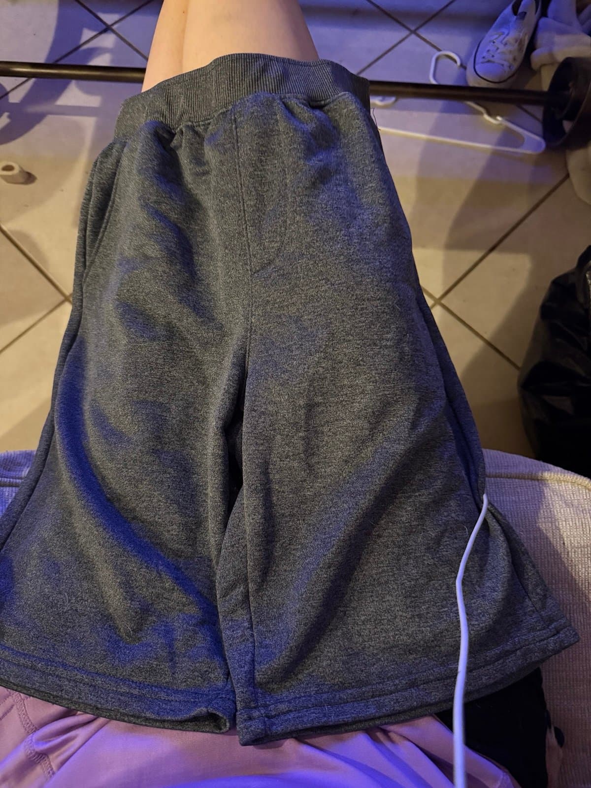 Hurley Grey Sweat Shorts L (12-13 YRS)