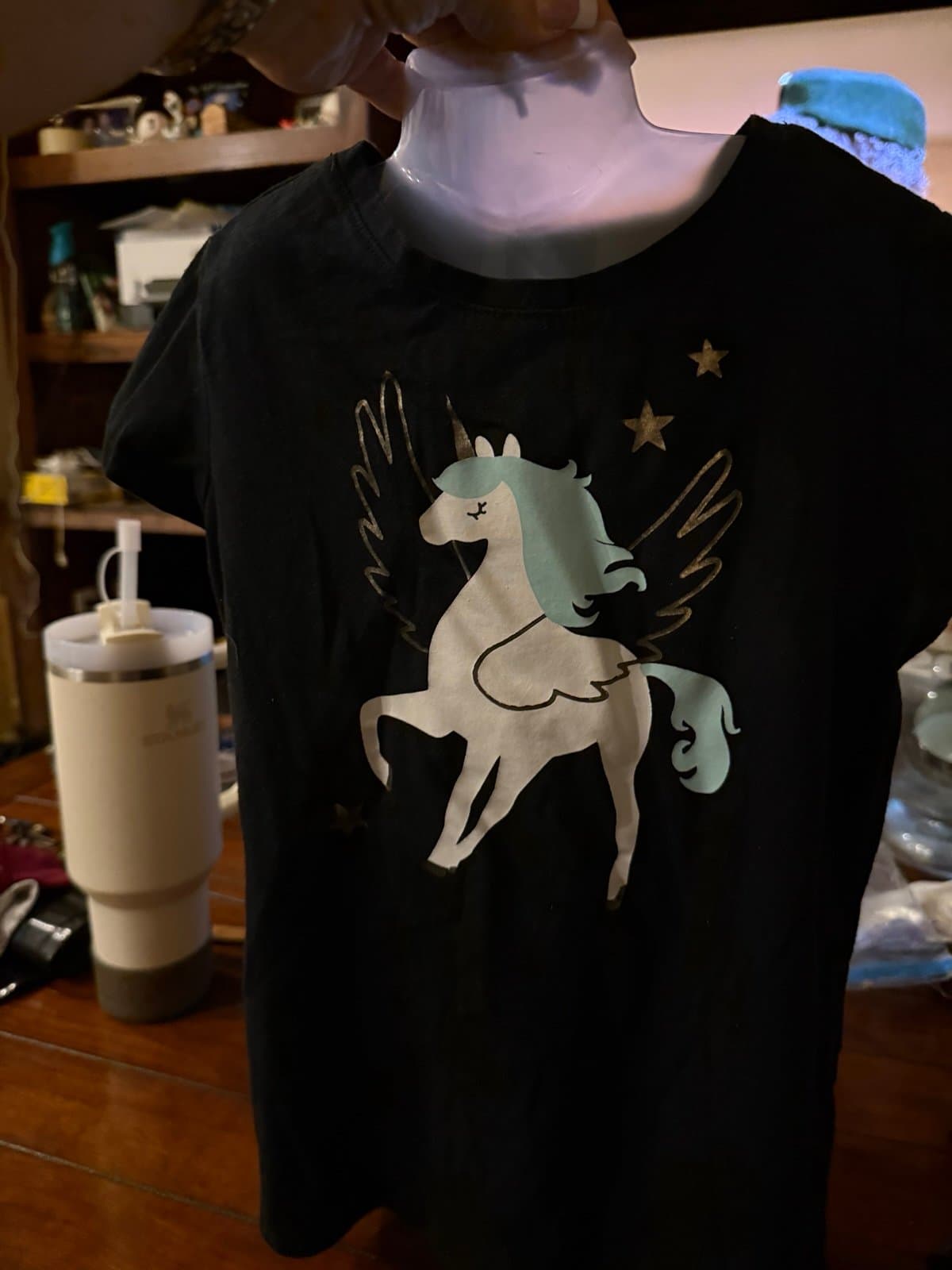 Cat & Jack Unicorn T-shirt S (6/6X)