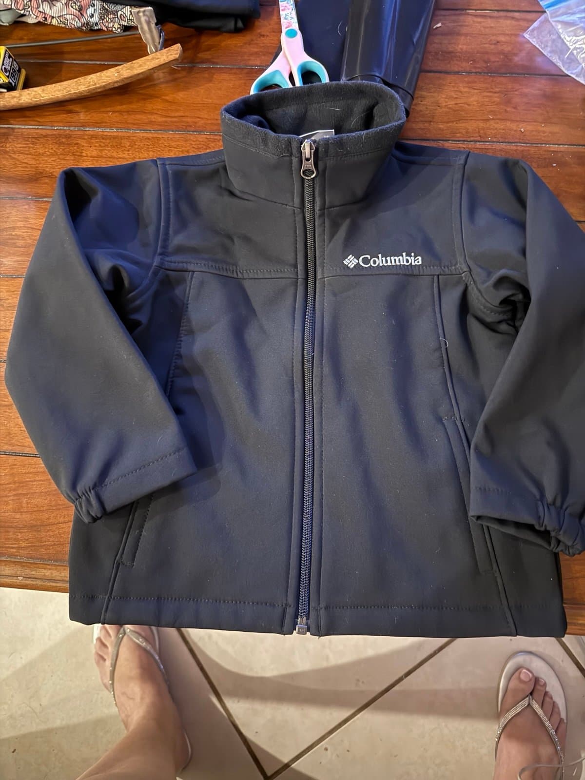 Columbia Black Jacket 4T