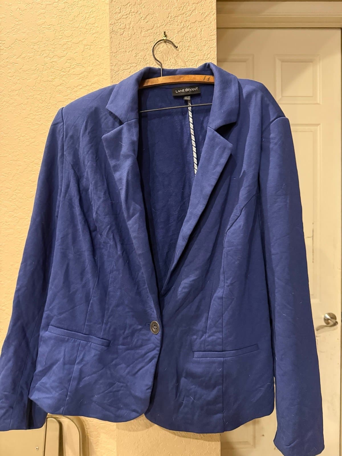 Lane Bryant Blue Blazer Jacket Plus