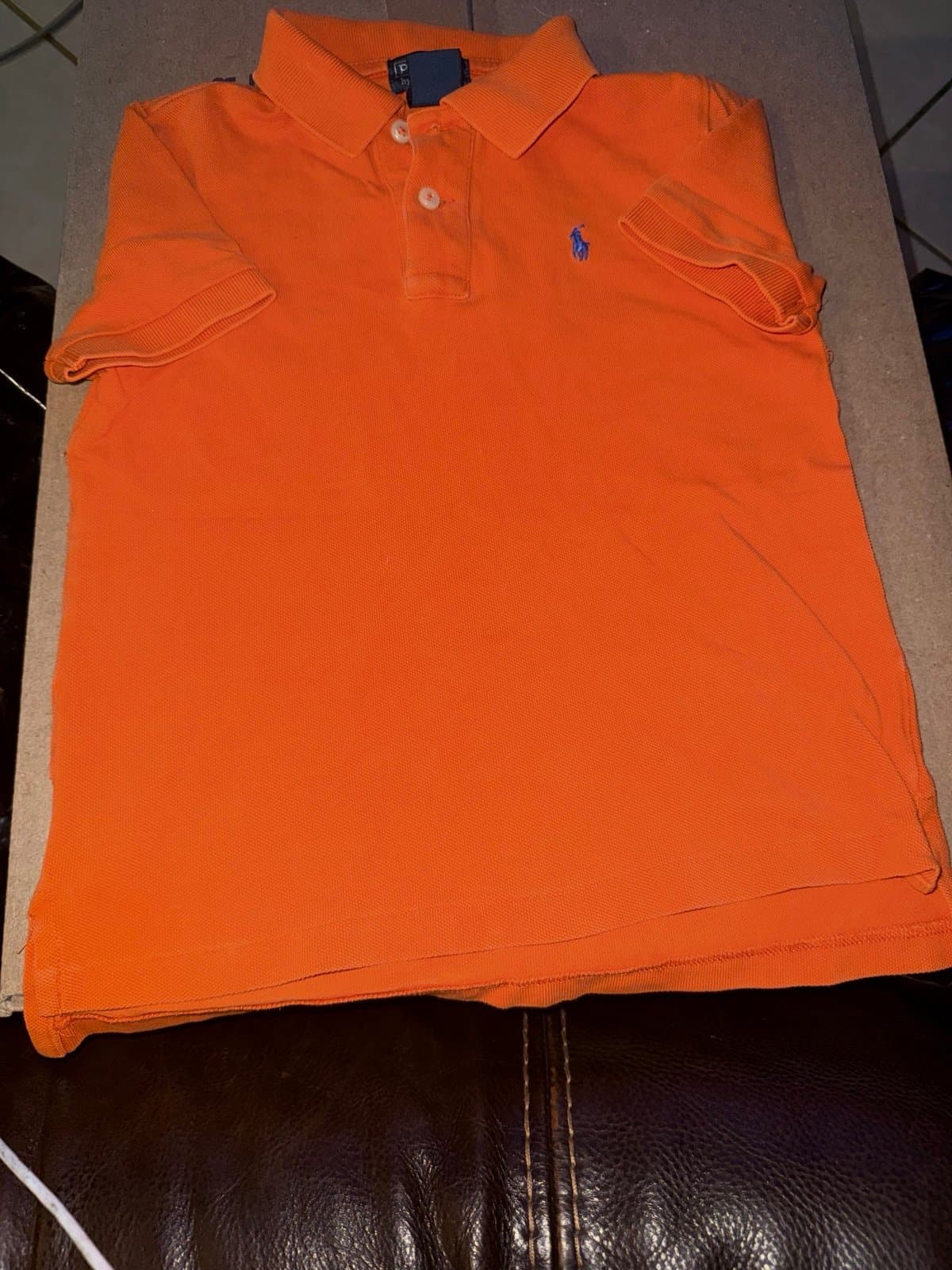 Polo Ralph Lauren orange polo shirt size 6