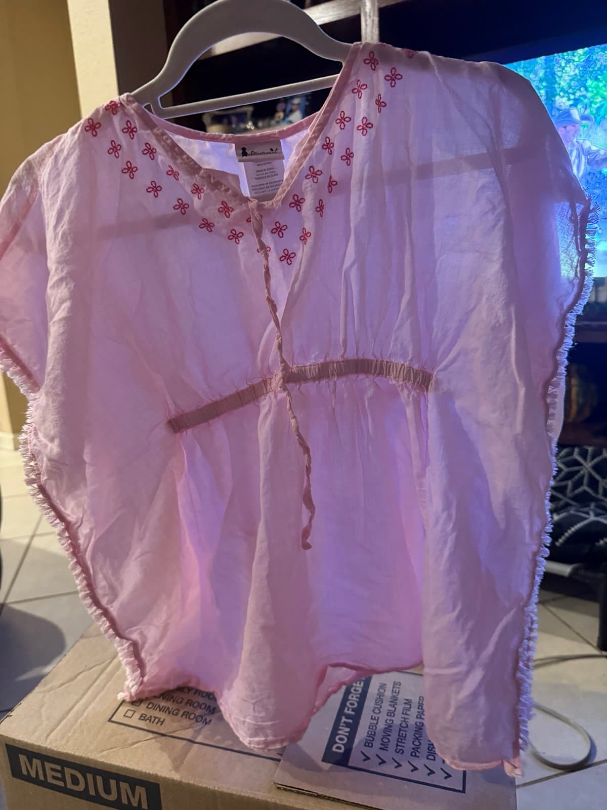 Floatimini Pink Tunic Top 6/6X