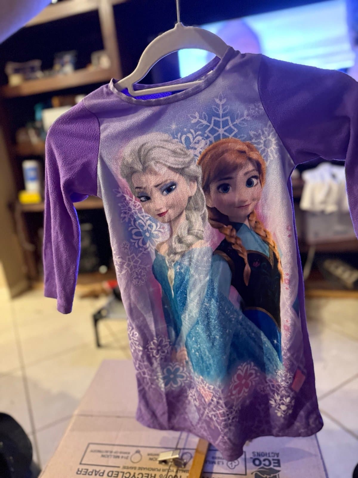 Disney Frozen Elsa Anna Nightgown 4T