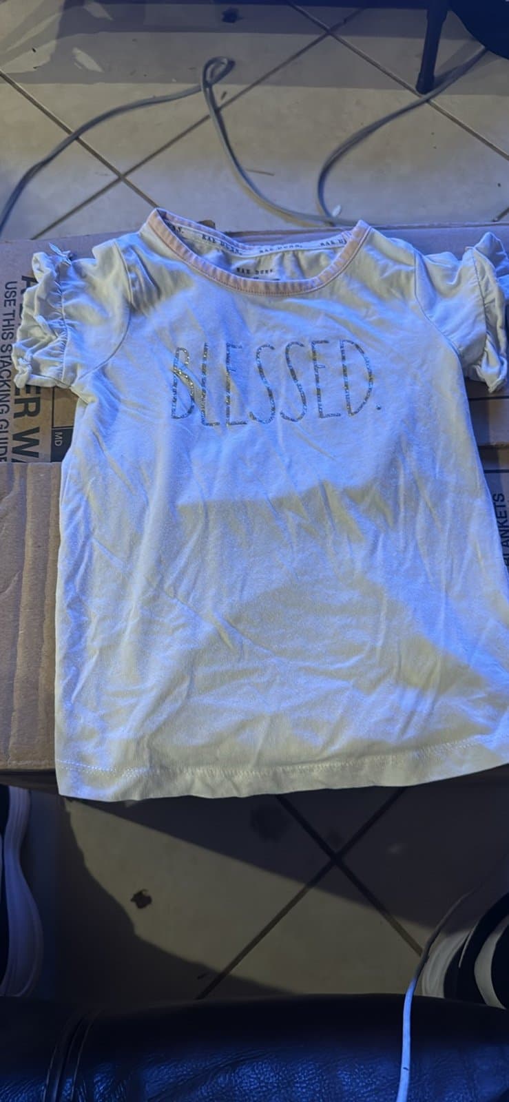 Rae Dunn Blessed T-shirt 6X