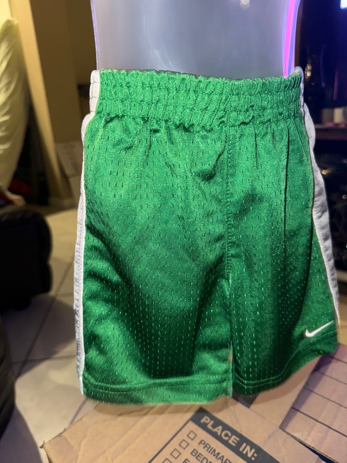 Nike Green Gray Athletic Shorts 18 months