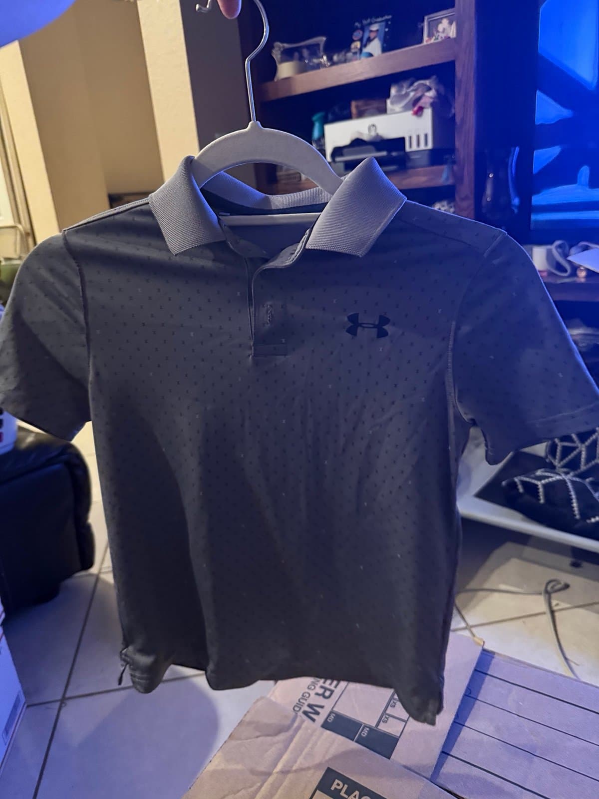Under Armour YSM Dark Grey Polo Shirt