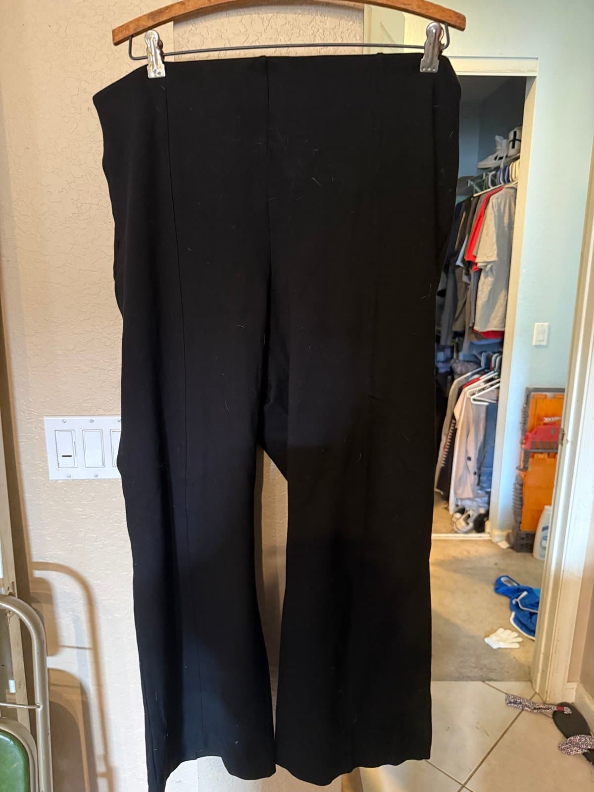 Rafaella Comfort Black Pants 2X