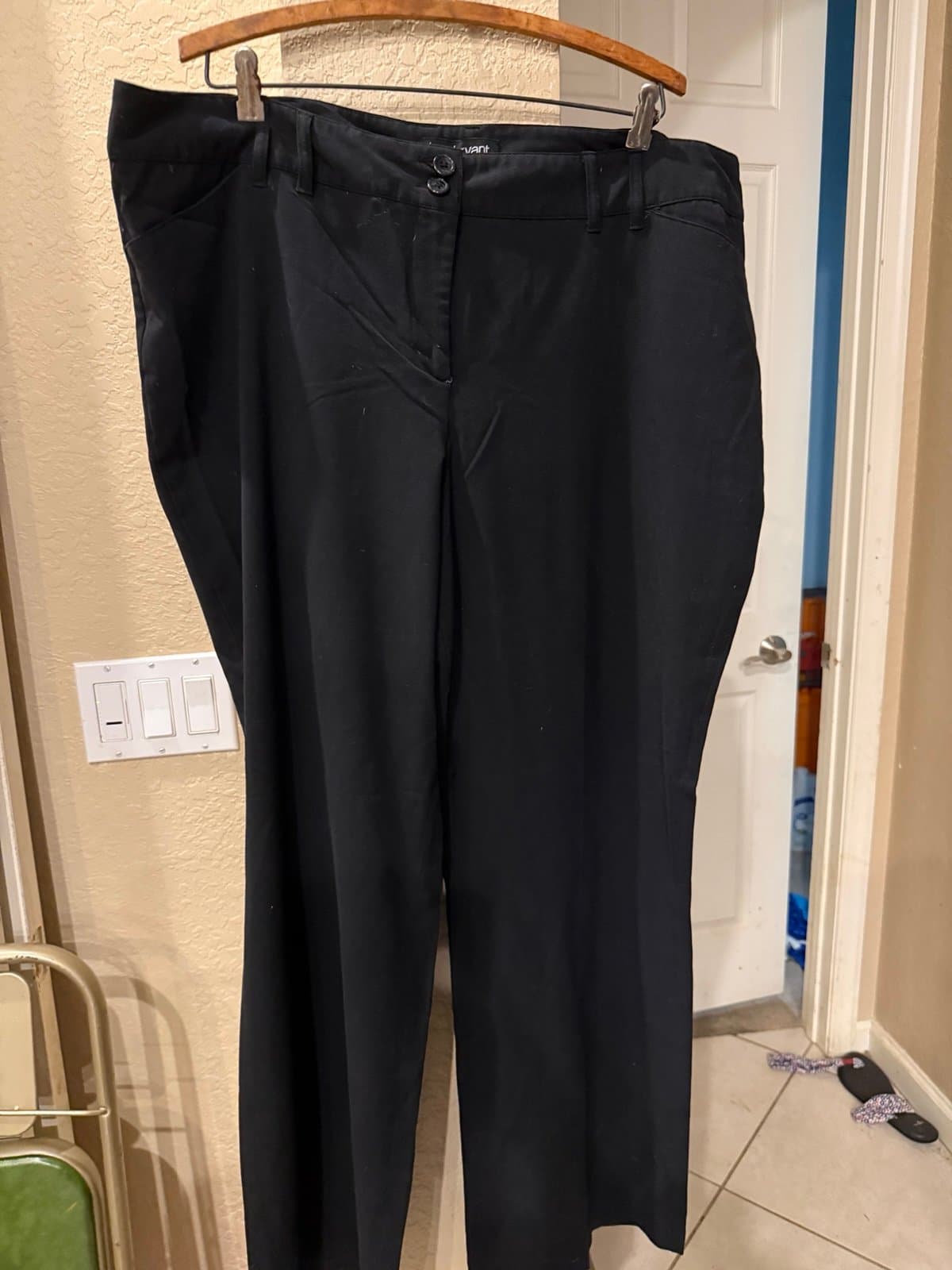Lane Bryant Black Pants Size 22 Average