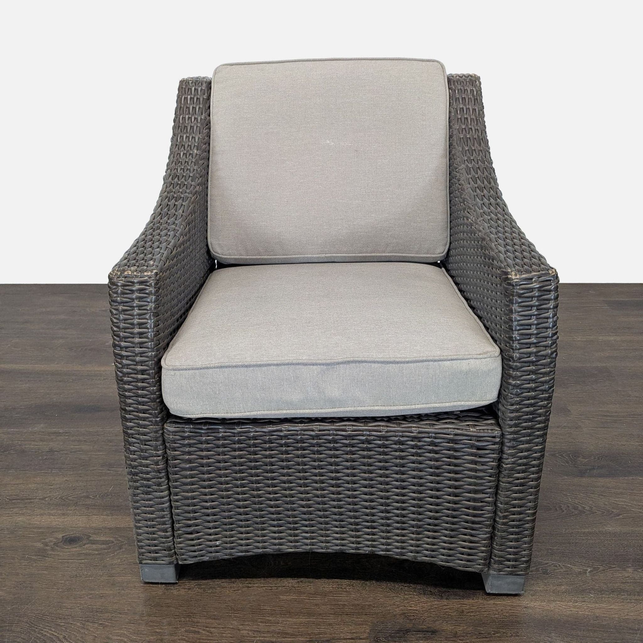 Threshold All-Weather Wicker Outdoor Lounge Chair