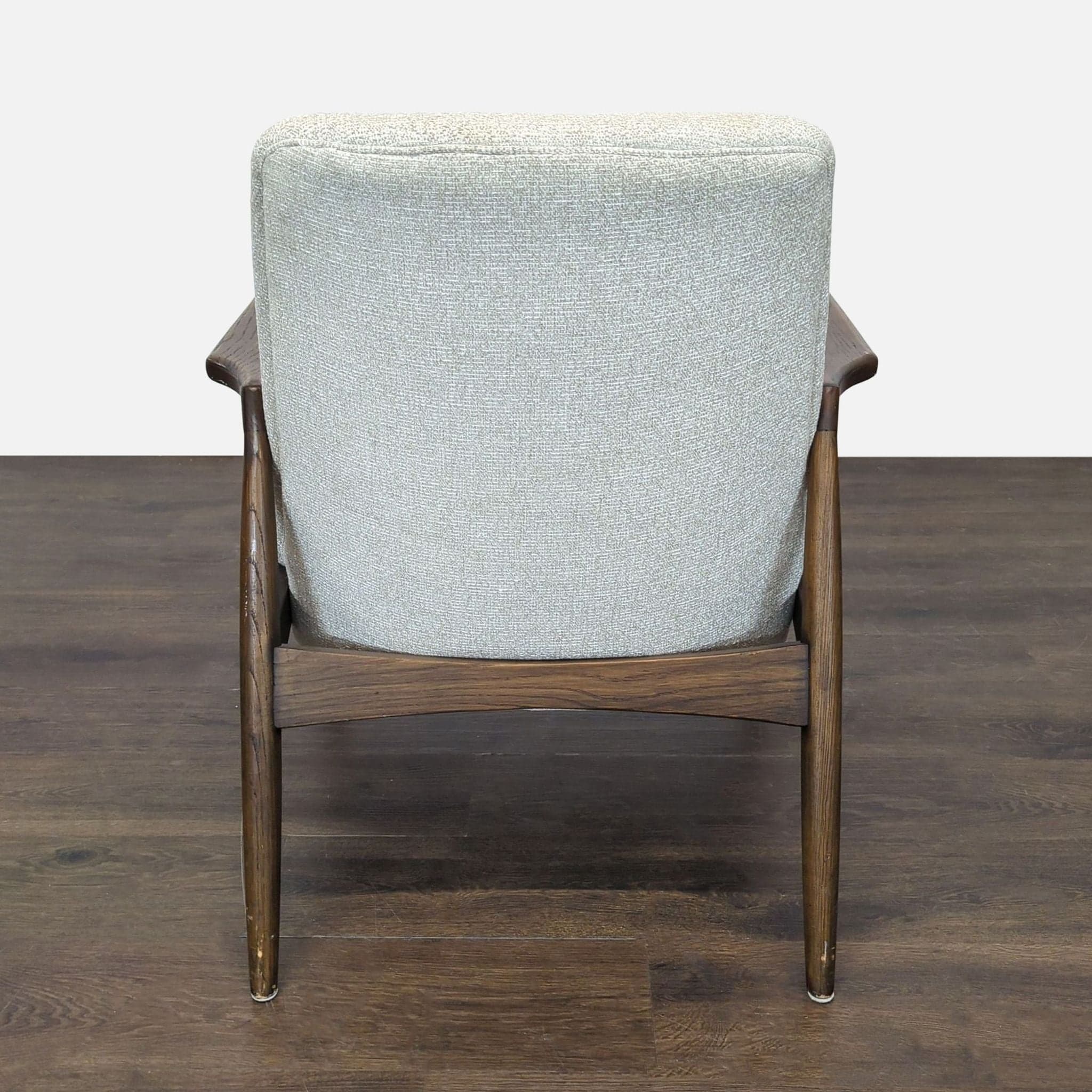 Four Hands Braden Modern Lounge Chair with Wooden Frame and Light Upholstery