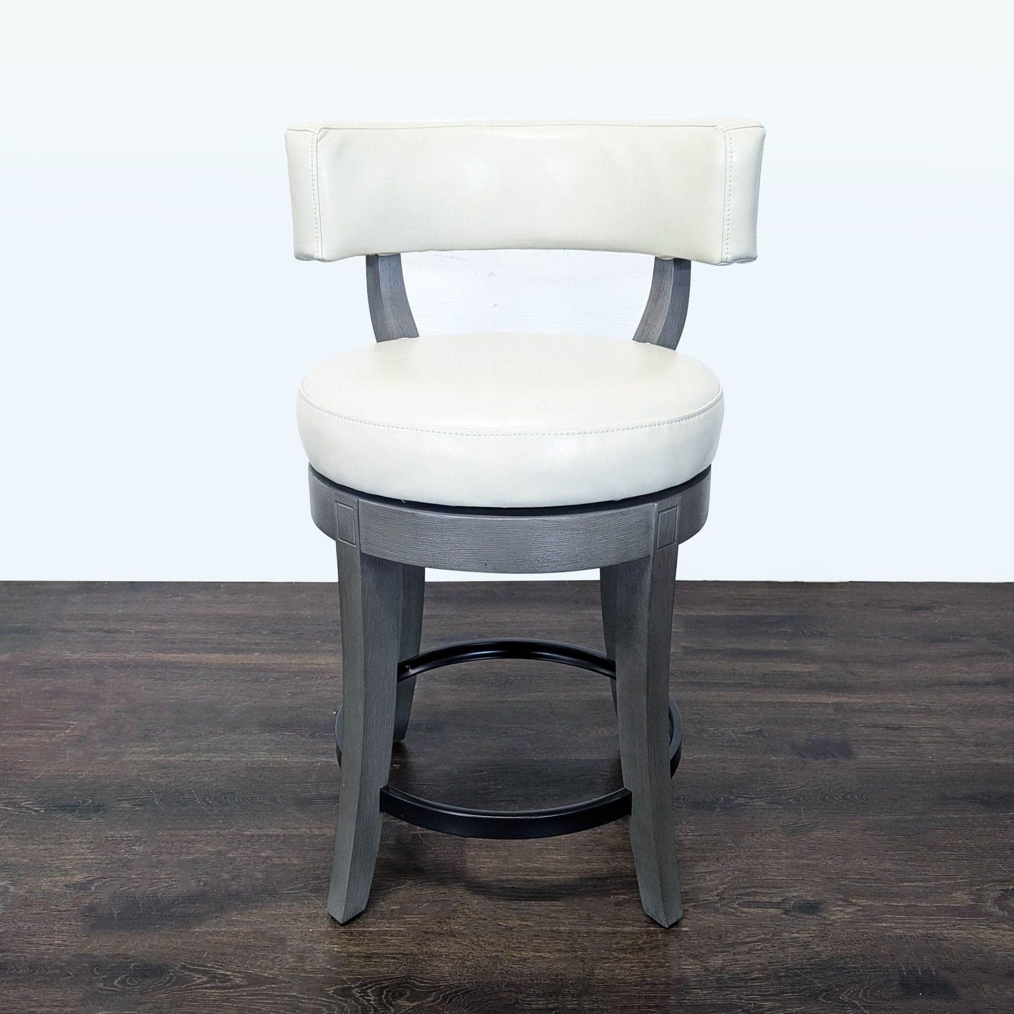 Grandin Road Aiken Low Back Swivel Bar/Counter Stool