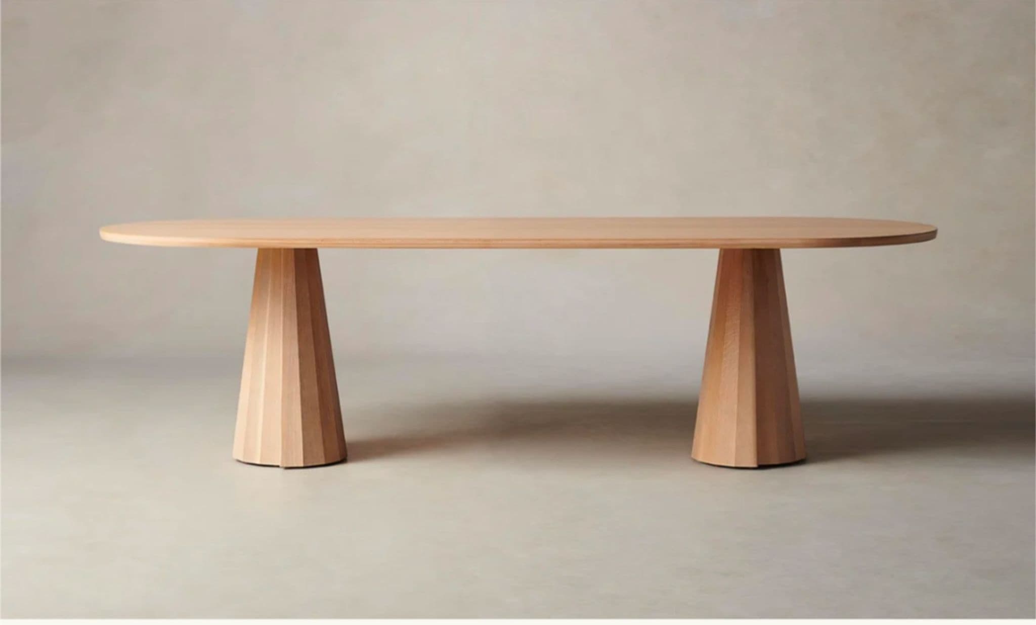 Maiden Home Bank Oval Dining Table