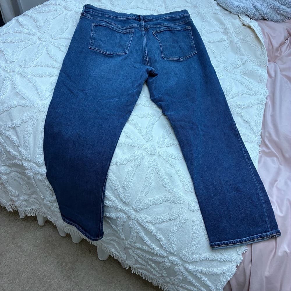 GAP Women's Dark Blue Straight Leg Jeans